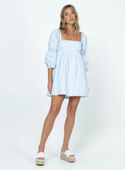 Noha Mini Dress Blue