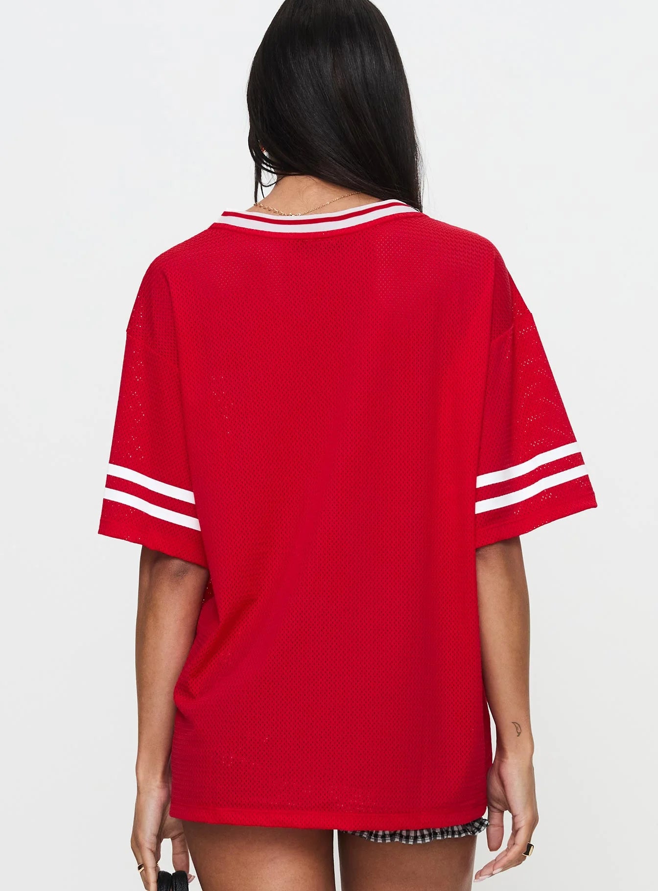 Austin Texas Sports Jersey Top Red