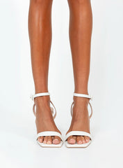 Nevada Heels White