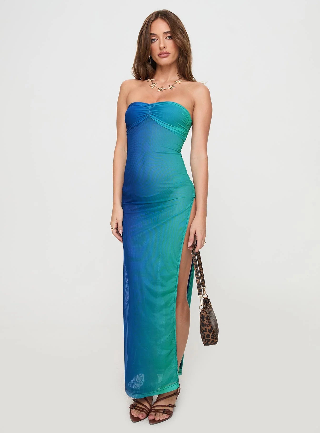 Rosalina Maxi Dress Blue