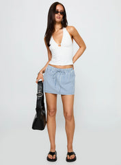Impress Me Halter Top White