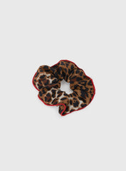 Wild Promise Scrunchie Leopard / Red