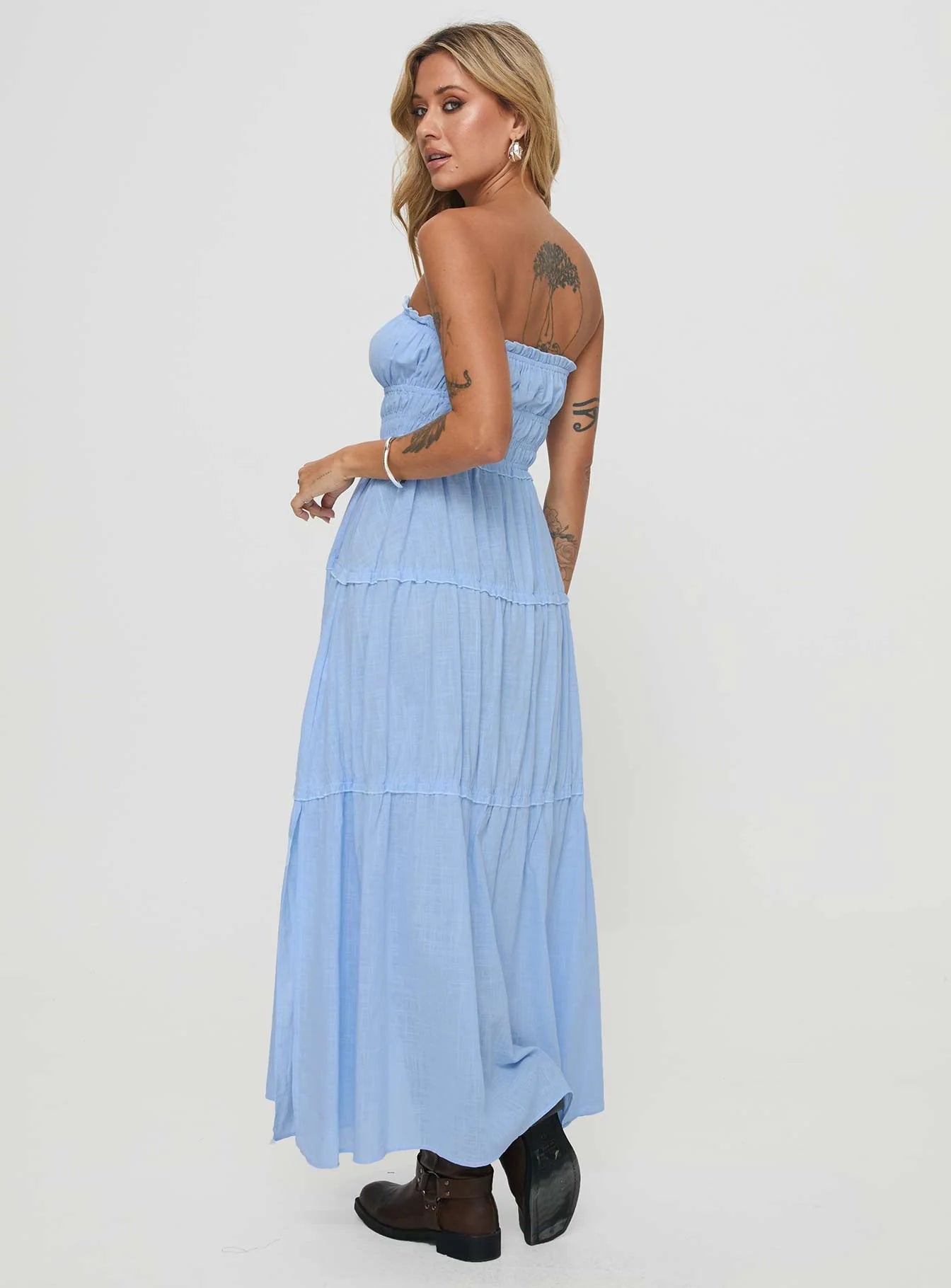 Minogue Maxi Dress Blue