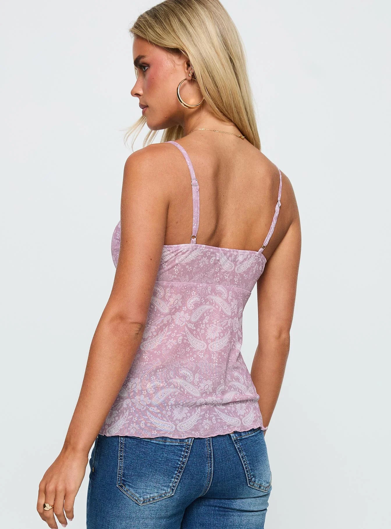 Sacrifices Tie Detail Top Multi Floral