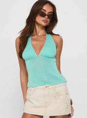 Leam Top Aqua