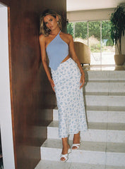 Hera Maxi Skirt White