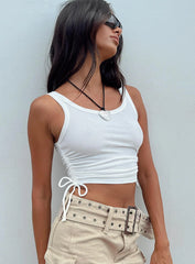 Madelyn Top White