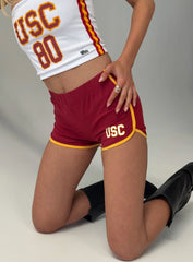USC Old School Mini Short Cardinal