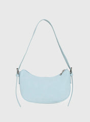 Bright Lights Studded Shoulder Bag Blue