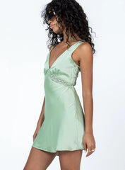 Briannar Mini Dress Sage