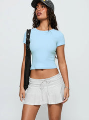 Izla Lounge Skort Grey Marle