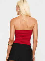 Spectacle Bodysuit Red