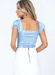 Allyson Top Blue