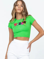 Vibin Tee Green