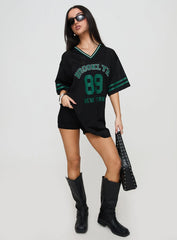 Michail Jersey Mini Dress Green