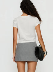 Ynes Mini Skirt Grey