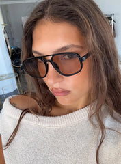 Kalyssia Sunglasses Black / Orange