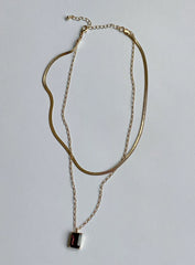 Zayd Necklace Set Gold