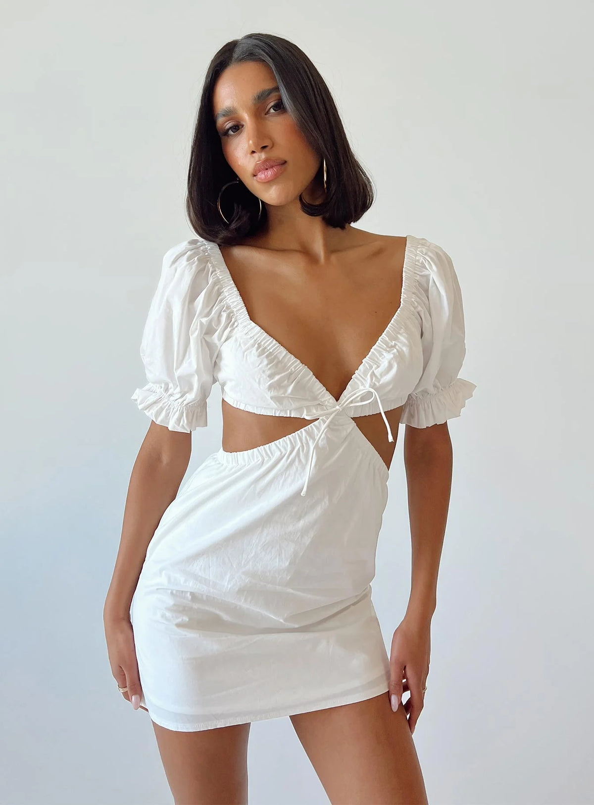 Shantel Mini Dress White