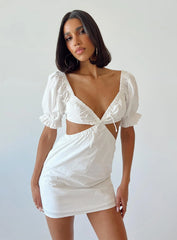Shantel Mini Dress White
