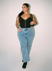 Palisade Corset Top Black Curve