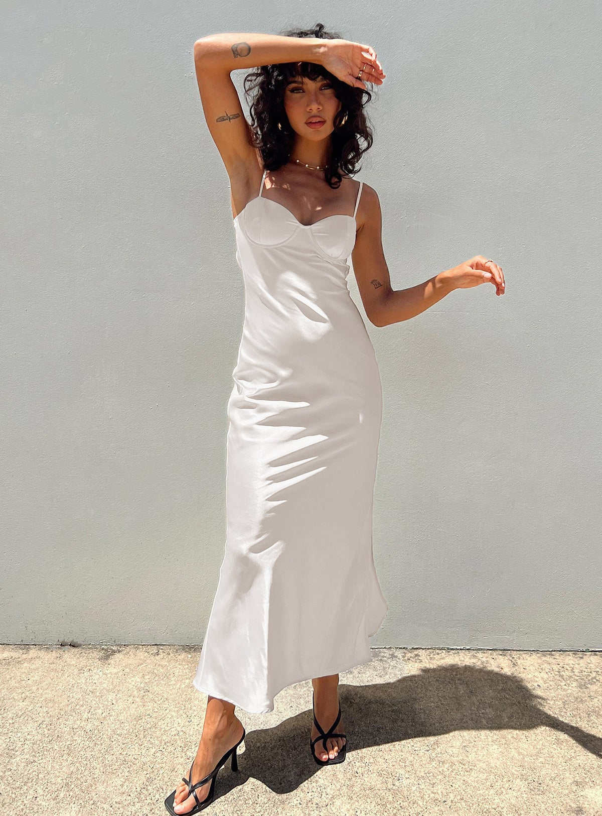 Creewood Maxi Dress Champagne
