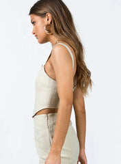 Josie Top Beige