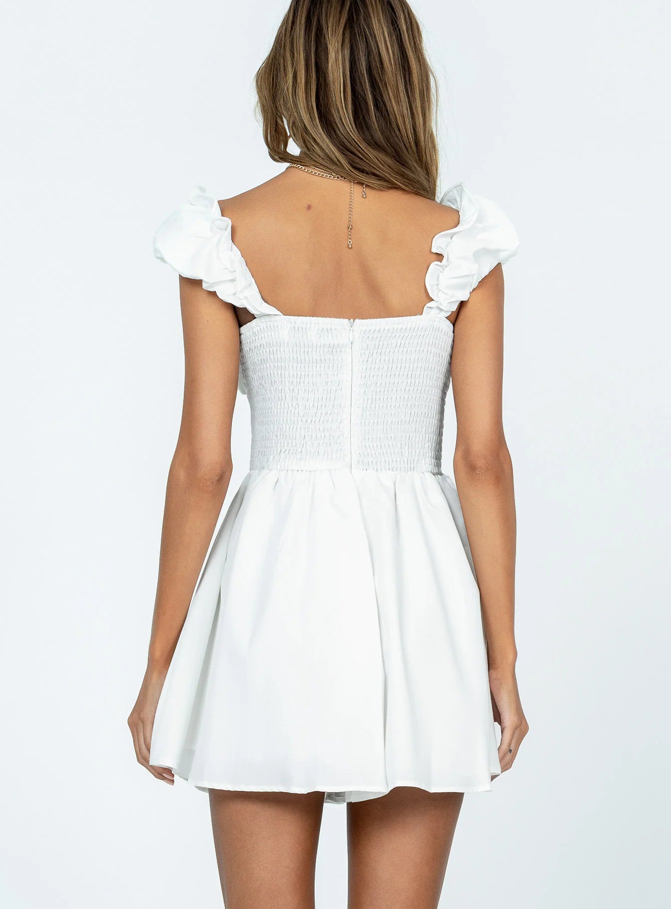 Shauna Romper White