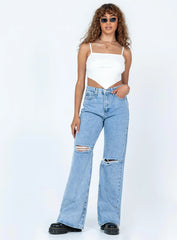 Polina Top White