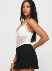 Verbena Bodysuit White