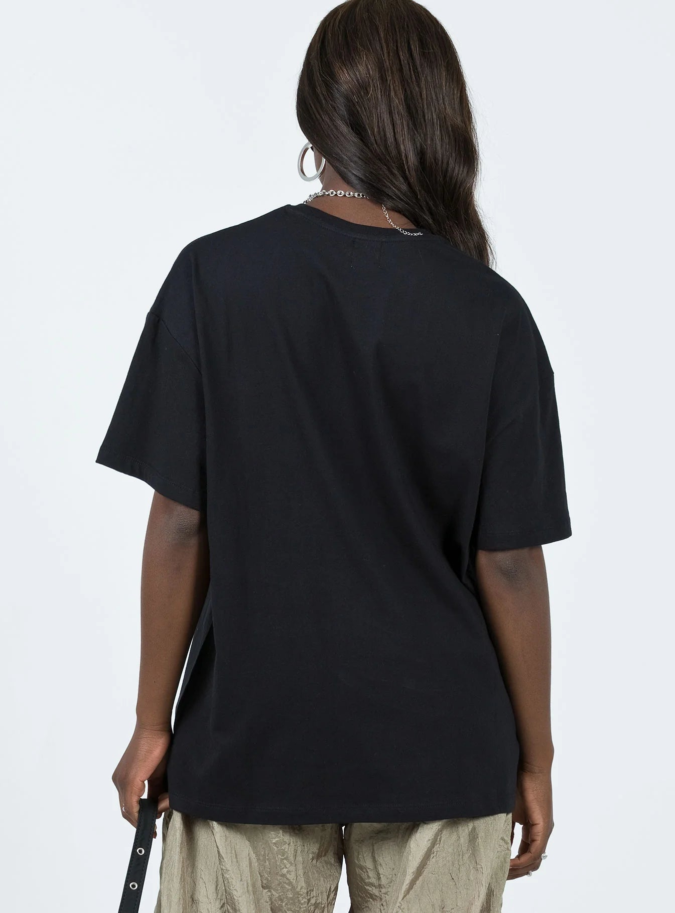 House Of Mystery Oversized Tee Black