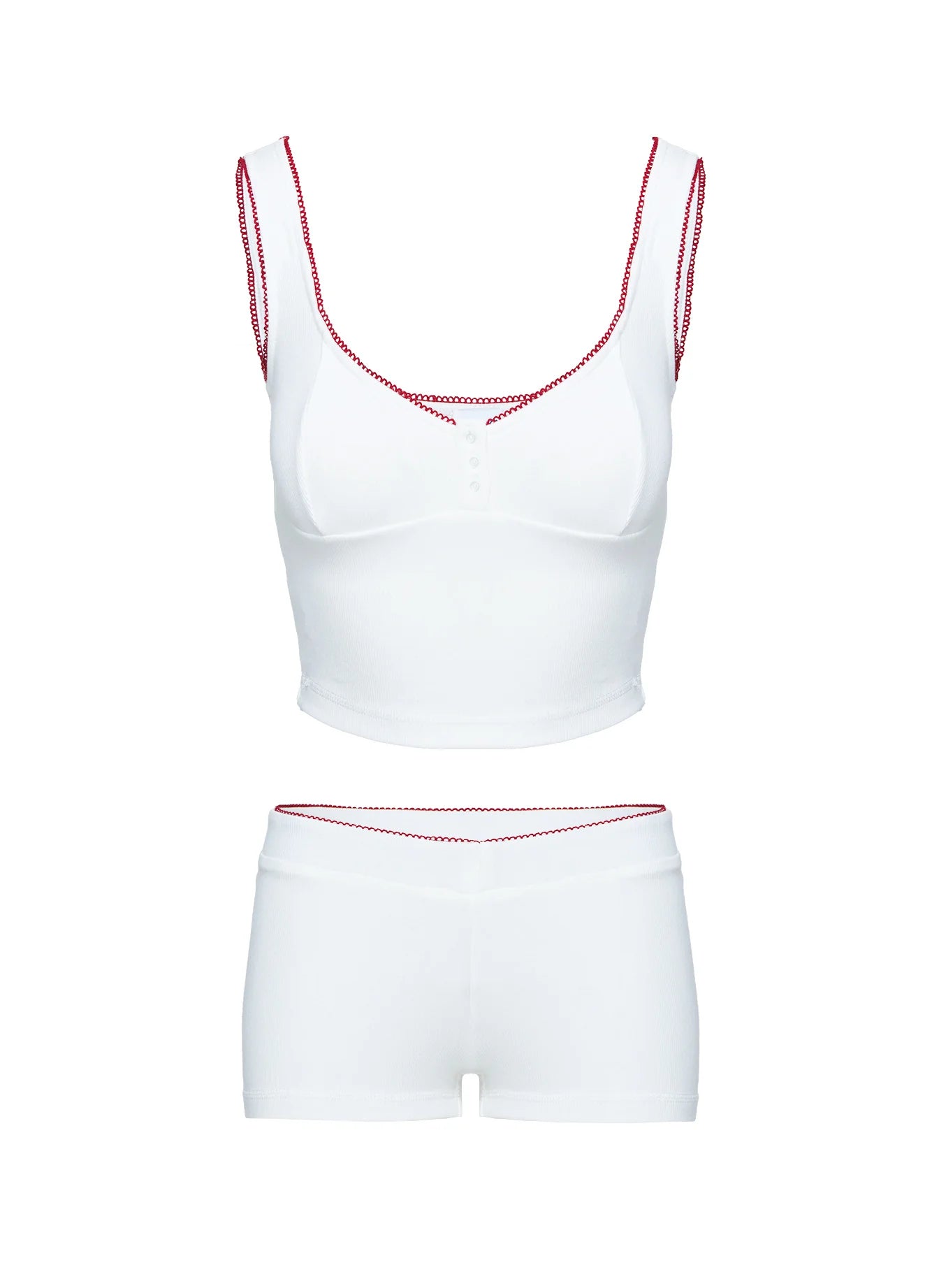 Motif Rib Sleep Set Ivory
