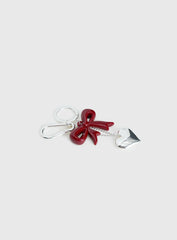 Sweet Girl Keychain Silver