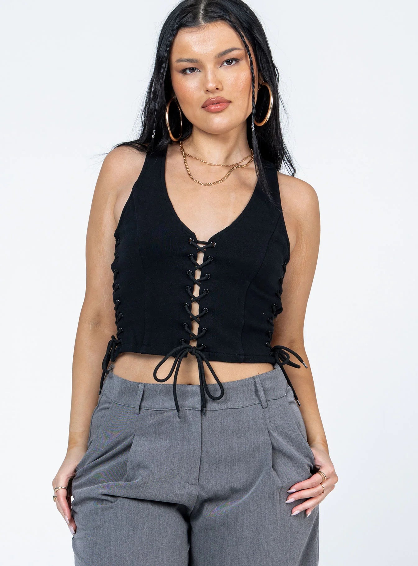 Walker Top Black