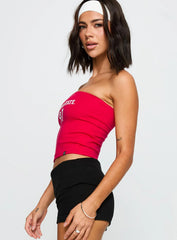 SDSU Tube Top Red