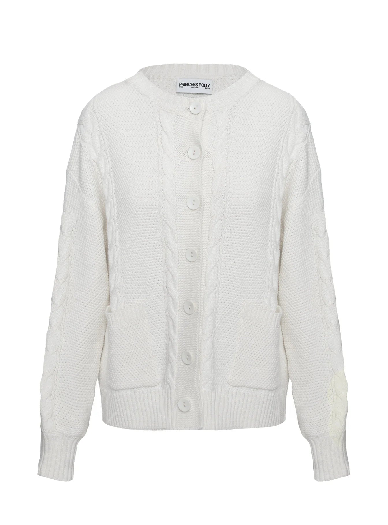 Aldgate Knit Cardigan Ivory