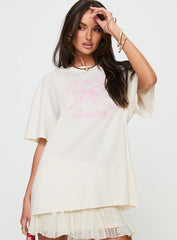 All My Love Bow Tee White