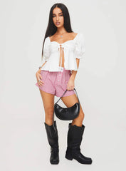 Yuie Blouse Top White