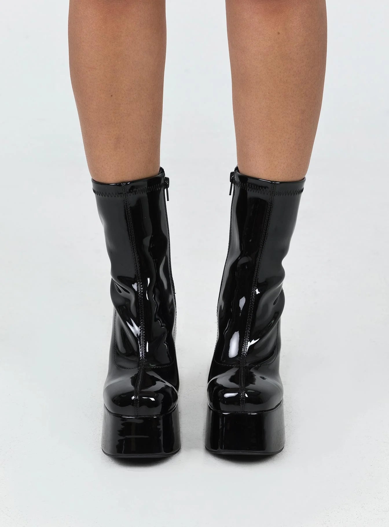 Libby Platform Boots Black