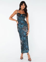 Darsy Maxi Dress Blue Multi