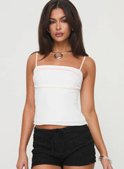 Thatcher Top White
