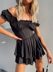 Tahiti Romper Black