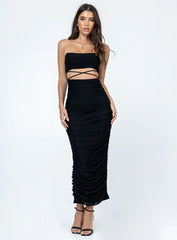 Lapira Maxi Dress Black