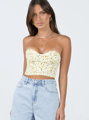 Endless Love Corset Top Floral