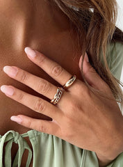 Aspects Ring Pack Gold