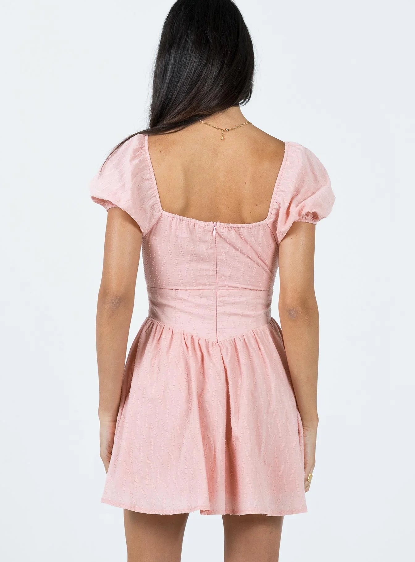 Caria Mini Dress Dusty Pink
