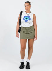 Aspects Flower Tank White