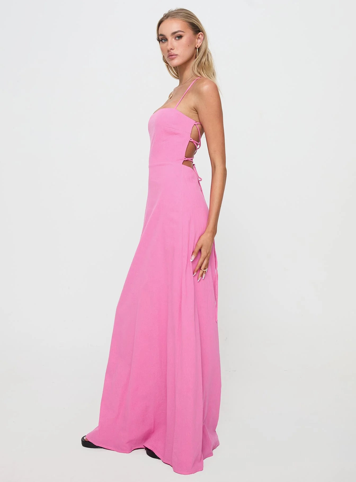 Clea Maxi Dress Pink