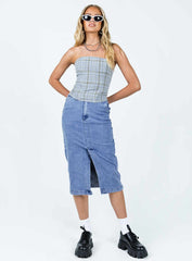 Catalonia Tube Top Blue