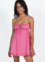 Empress Of Love Mini Dress Hot Pink